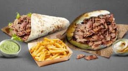 Kebab en pain ou wrap